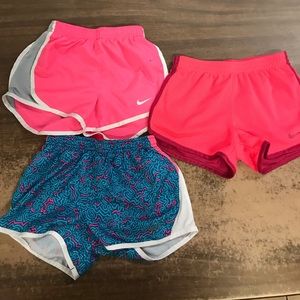 Nike Girls Shorts Lot (3 pair)